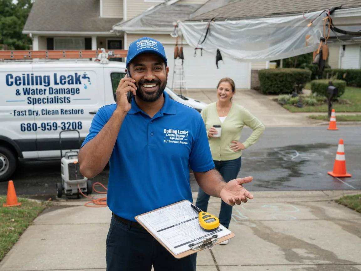 Ceiling Leak Cleanup Condon, OR FAQs
